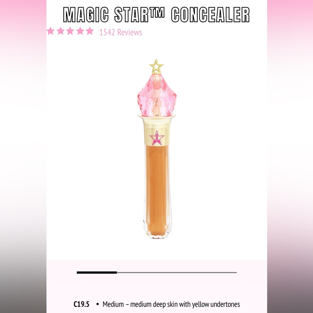 💜 Jeffree Star Magic Star Concealer C19.5 NIB